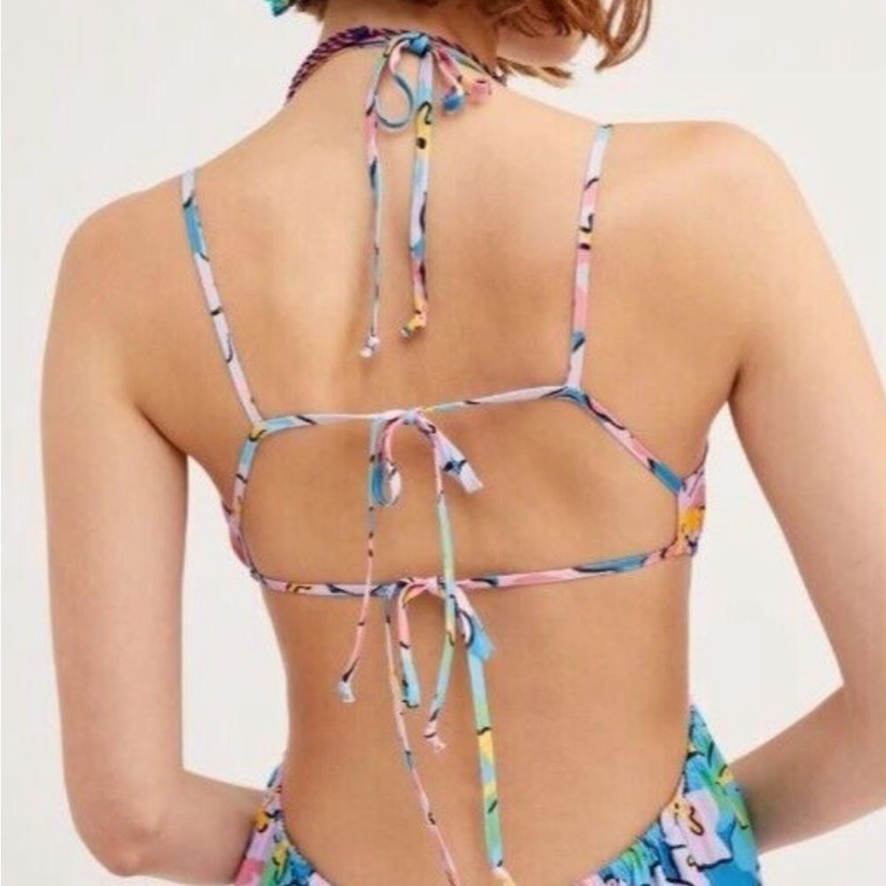 For Love & Lemons‎ Floral Maxi Dress  Size Medium 100% Bamboo - Picture 8 of 13